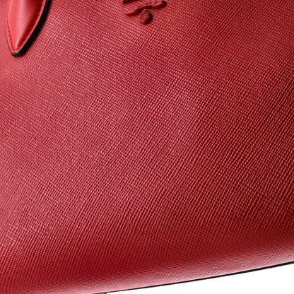 プラダ モノクローム トートバッグ サフィアーノ シティカーフ スモール