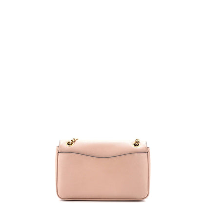 プラダ パティーナ フラップ ショルダーバッグ サフィアーノレザー スモール