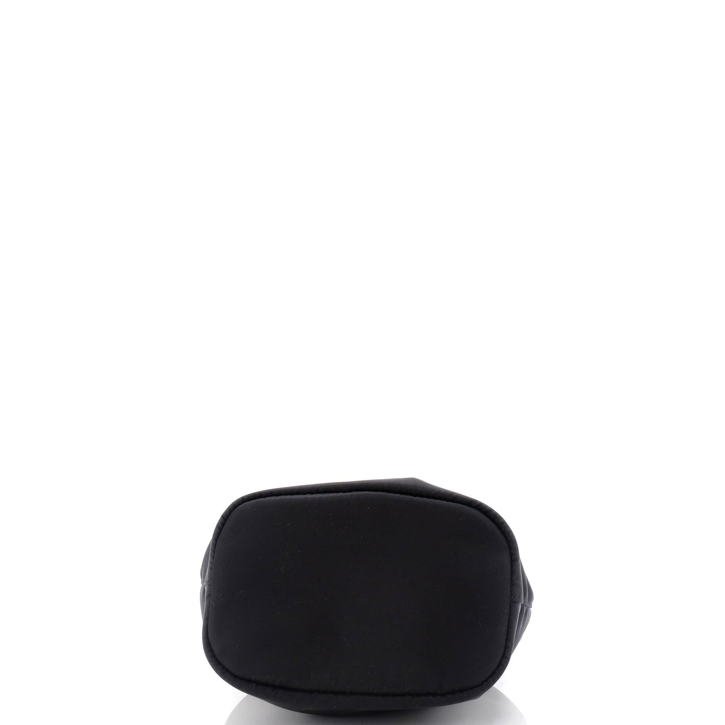 Prada Drawstring Wristlet Bucket Bag Tessuto Small