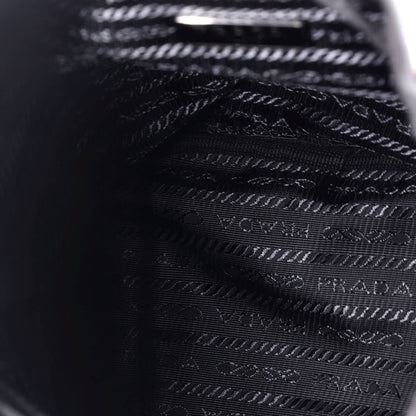 Prada Drawstring Wristlet Bucket Bag Tessuto Small