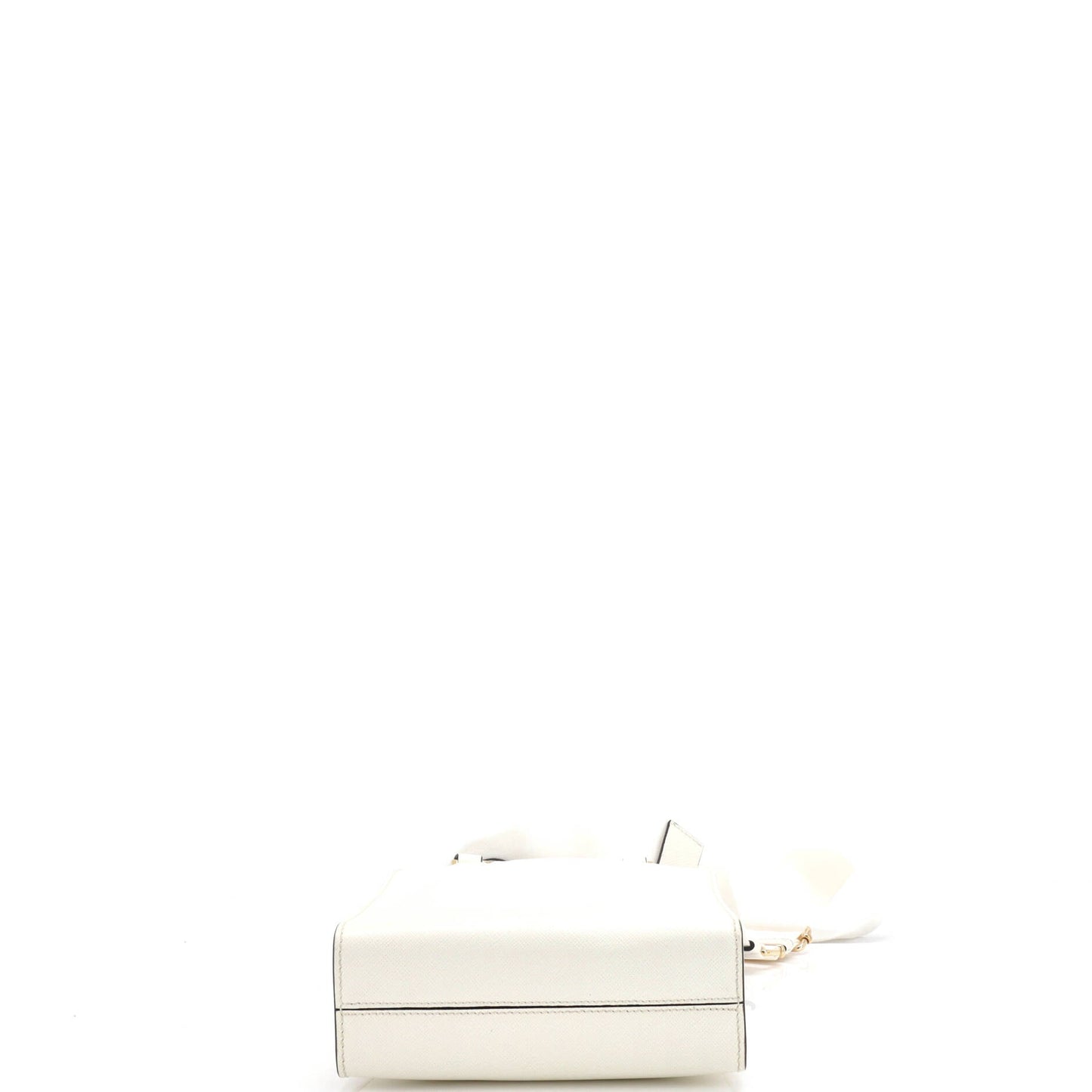 プラダ ラックス エンボスロゴ トートバッグ サフィアーノレザー スモール