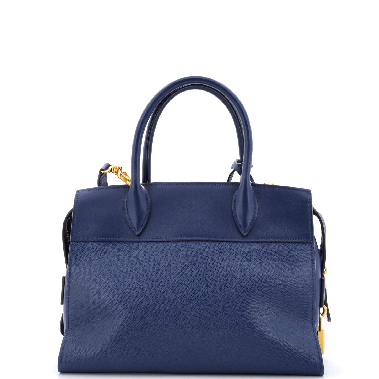 Prada Esplanade Tote Saffiano with City Calf Medium