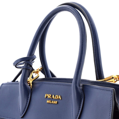 Prada Esplanade Tote Saffiano with City Calf Medium