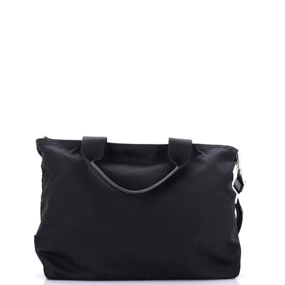 Prada Convertible Zip Tote Tessuto Medium