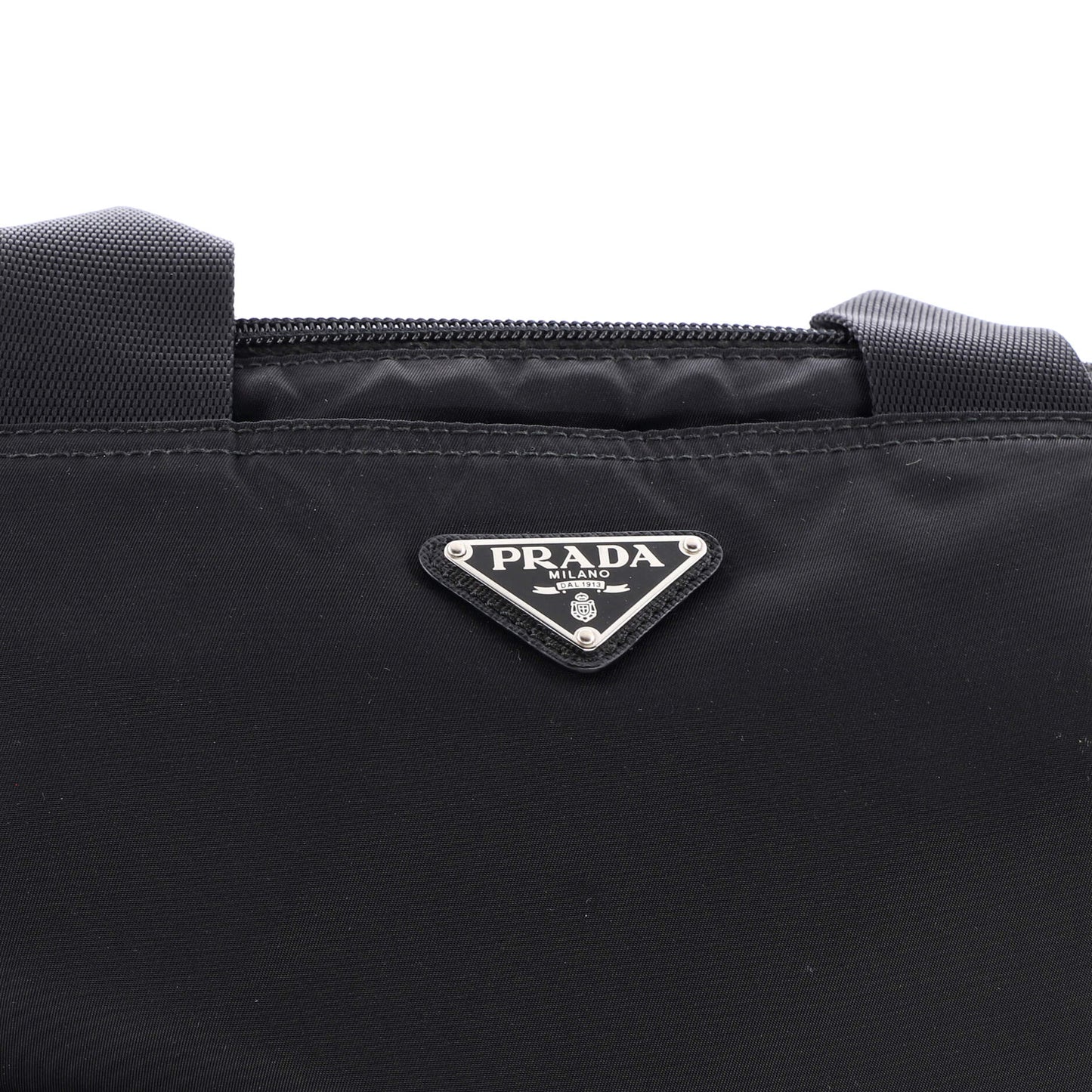 Prada Convertible Zip Tote Tessuto Medium