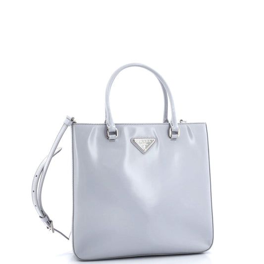プラダ コンバーチブルトート ブラッシュドレザー ミディアム