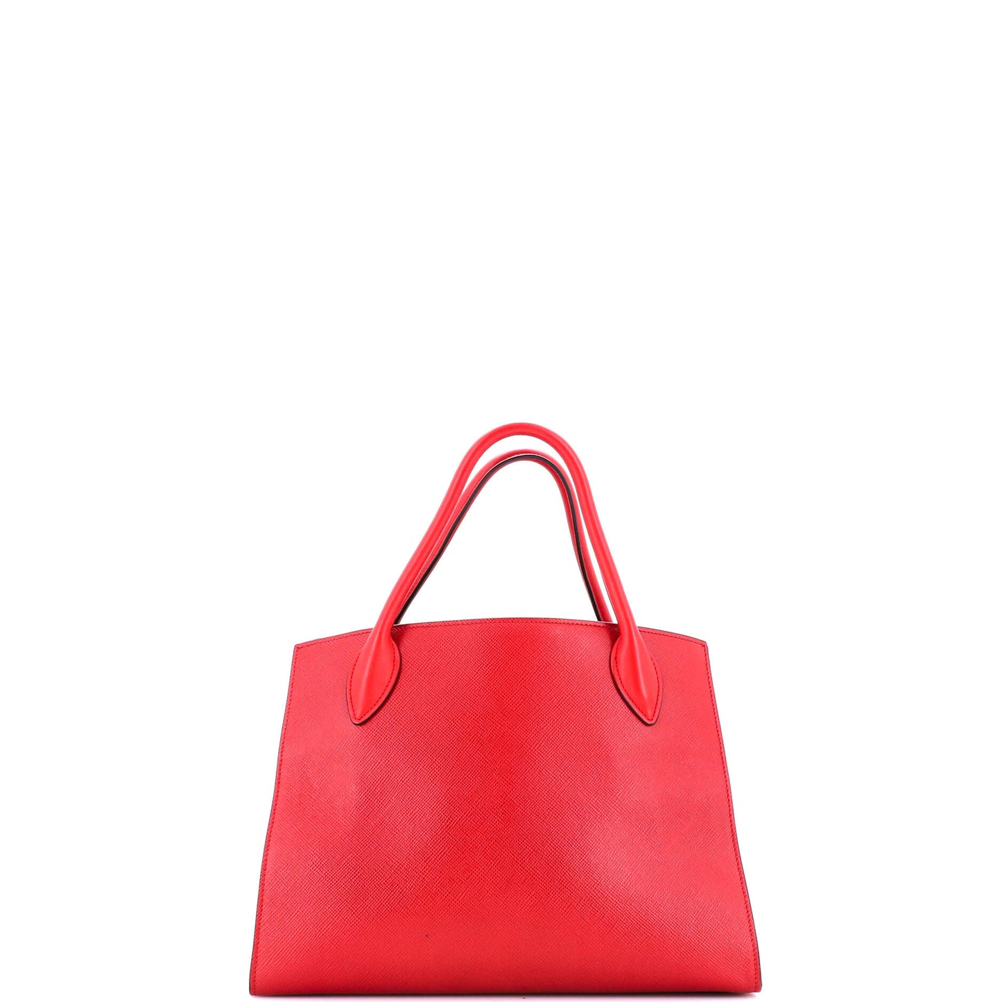 プラダ モノクローム トートバッグ サフィアーノ シティカーフ ミディアム