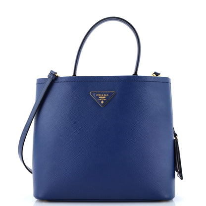 プラダ パニエ バケットバッグ サフィアーノレザー ラージ