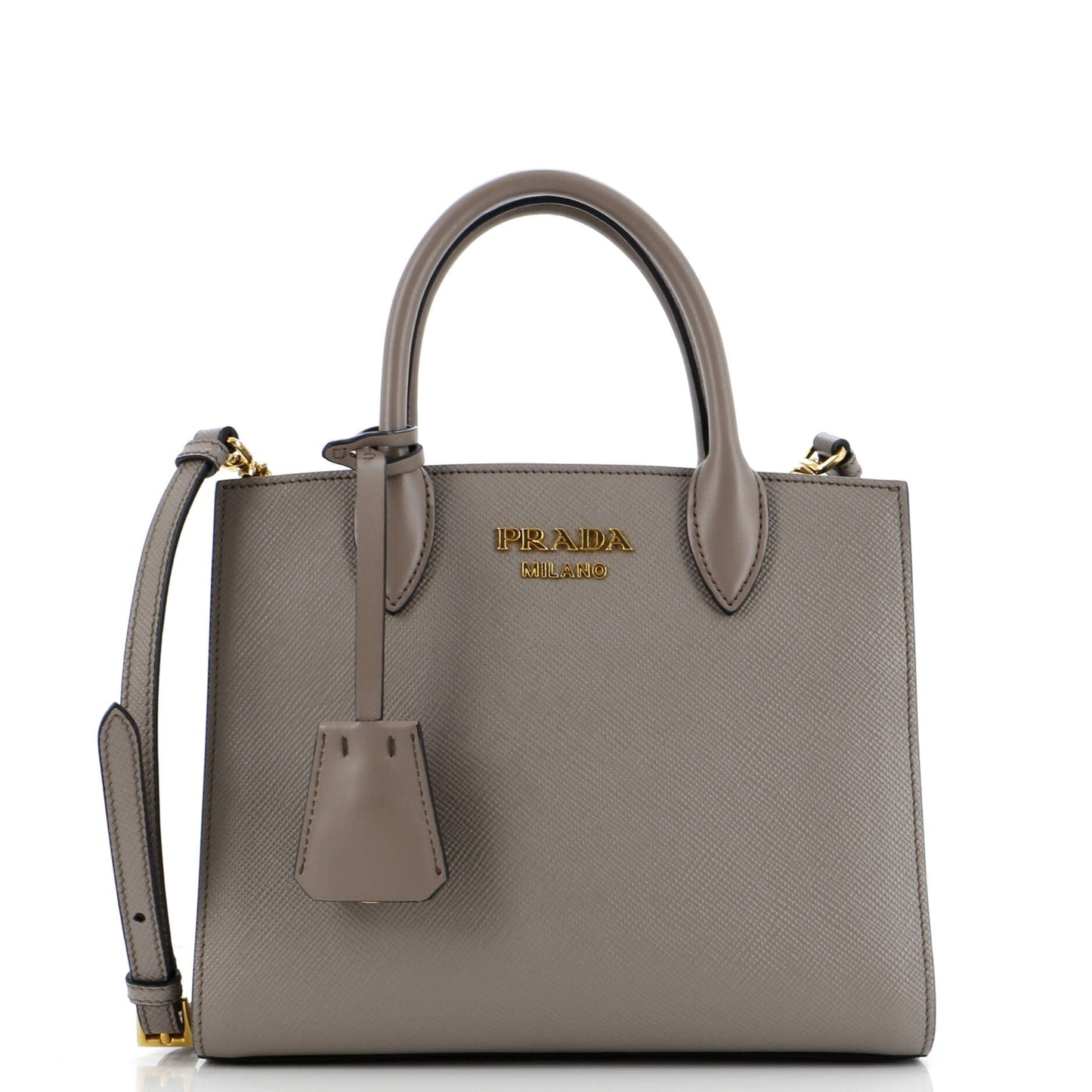 プラダ ビブリオテーク トートバッグ サフィアーノ シティカーフ スモール