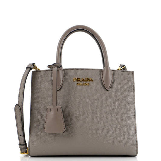 プラダ ビブリオテーク トートバッグ サフィアーノ シティカーフ スモール