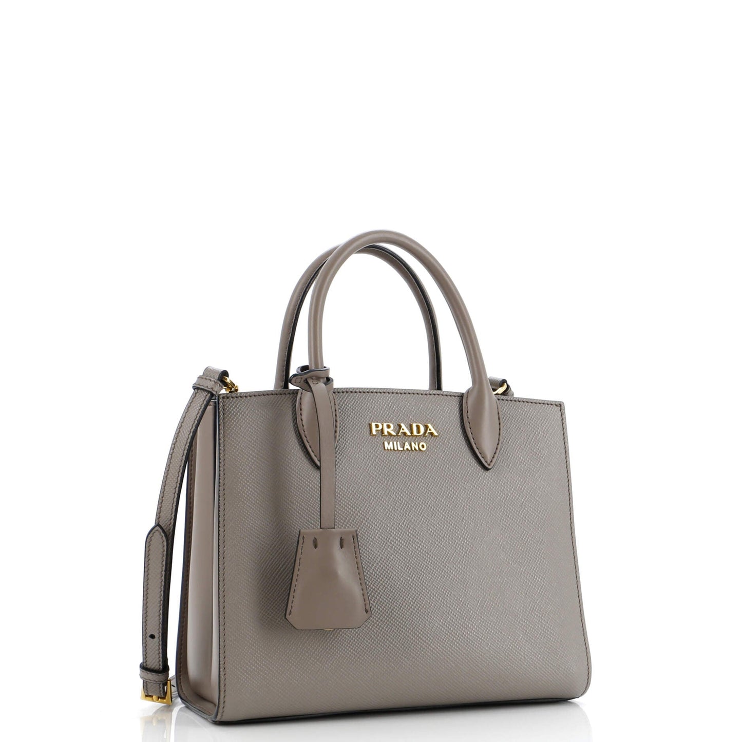 プラダ ビブリオテーク トートバッグ サフィアーノ シティカーフ スモール