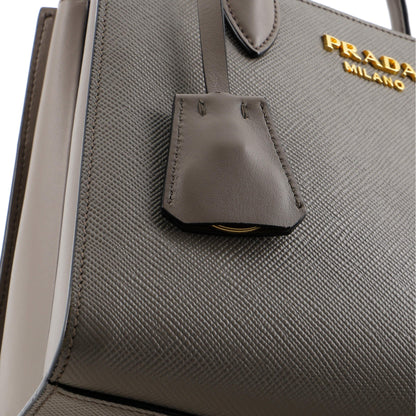 プラダ ビブリオテーク トートバッグ サフィアーノ シティカーフ スモール