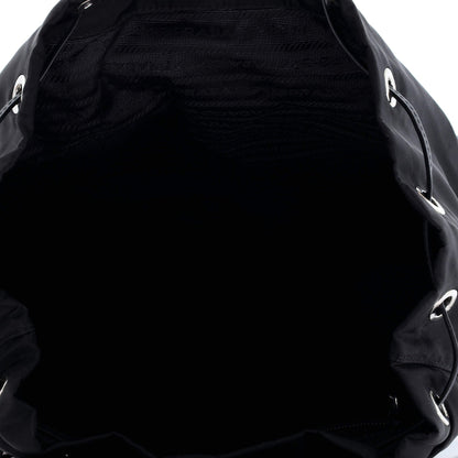 Prada New Vela Backpack Tessuto with Studded Leather