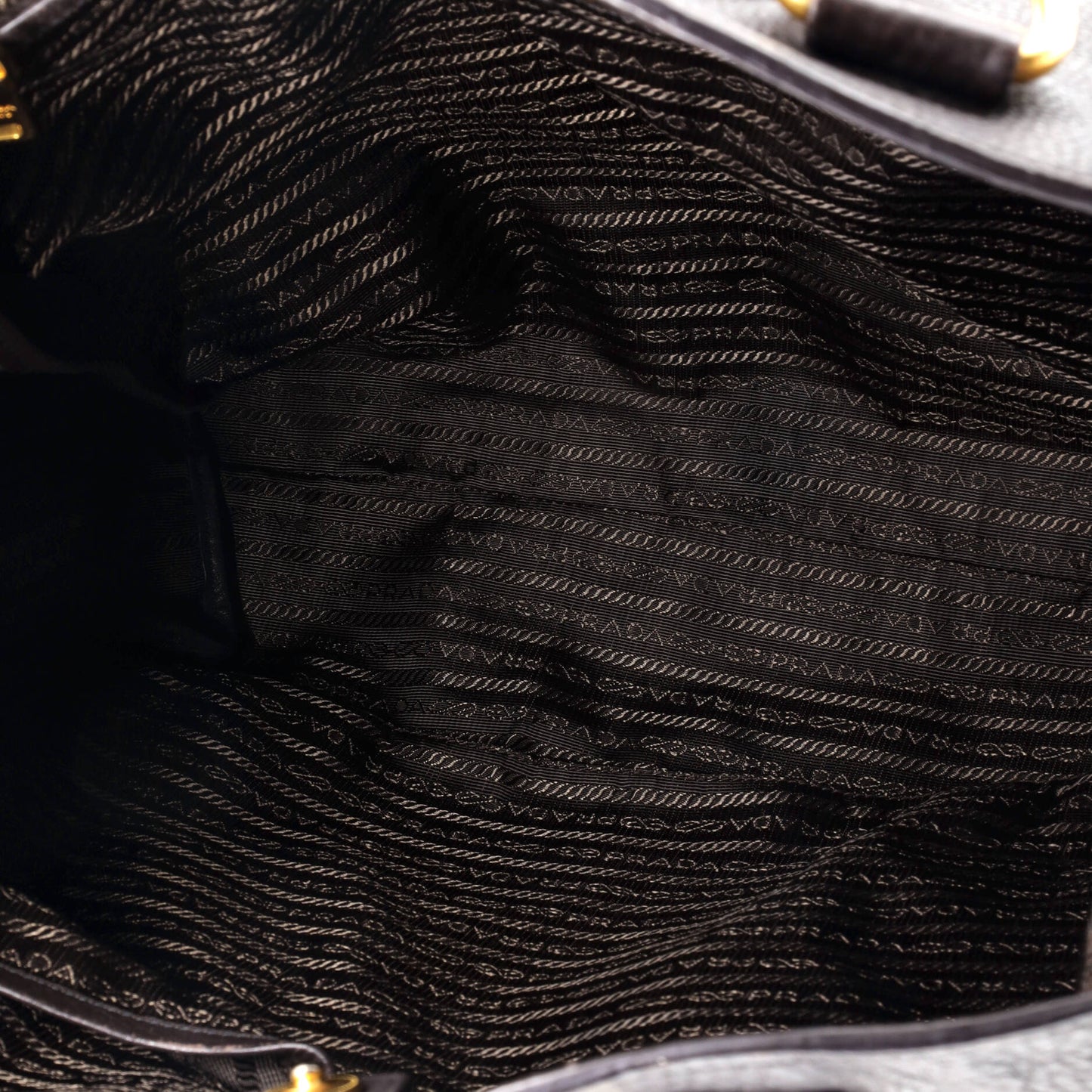 Prada Convertible Shopper Tote Vitello Daino Large