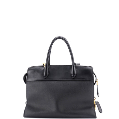 Prada Esplanade Tote Saffiano with City Calf Medium