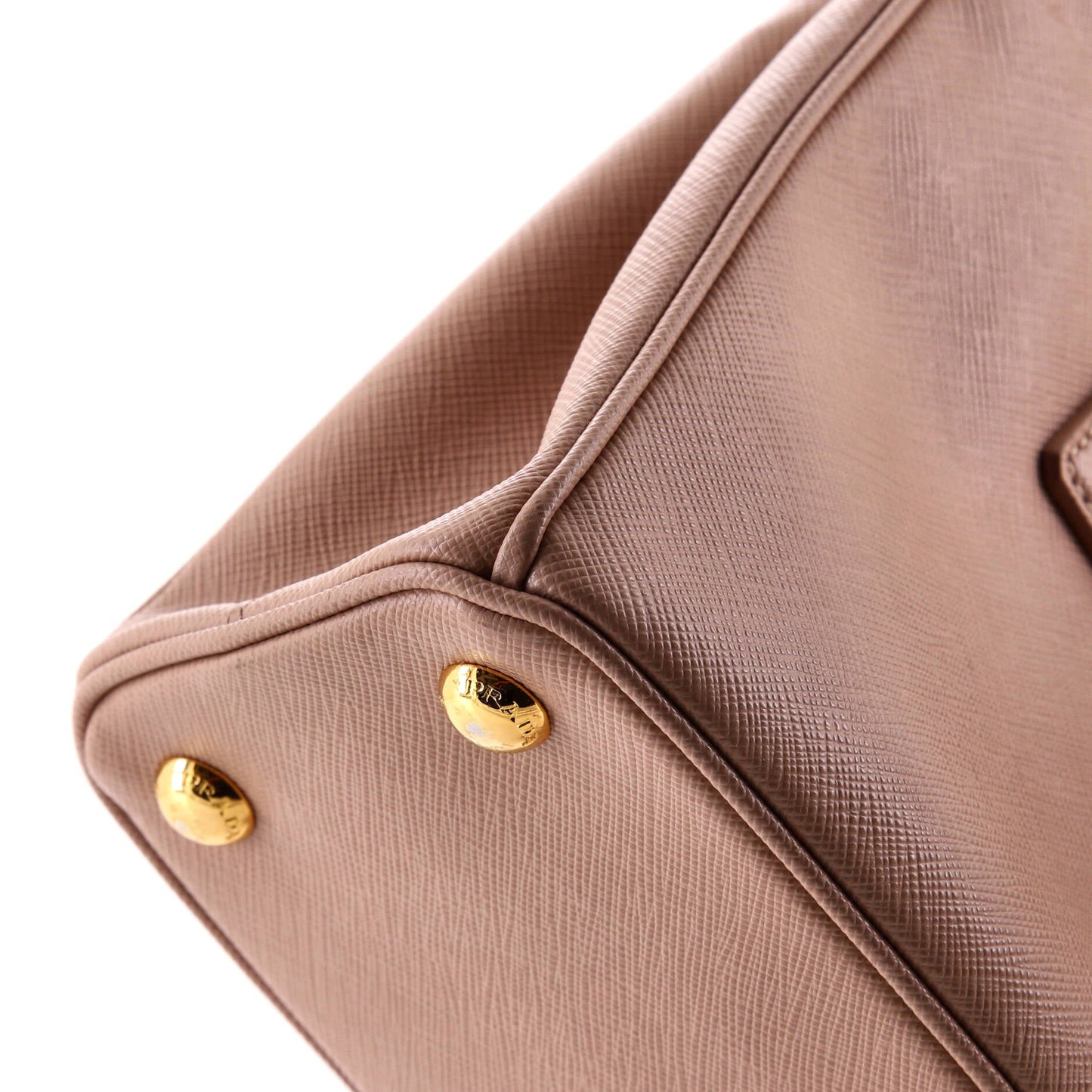 プラダ ダブルジップ リュクス トートバッグ サフィアーノレザー ミニ