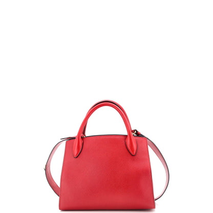 プラダ モノクローム トートバッグ サフィアーノ シティカーフ スモール