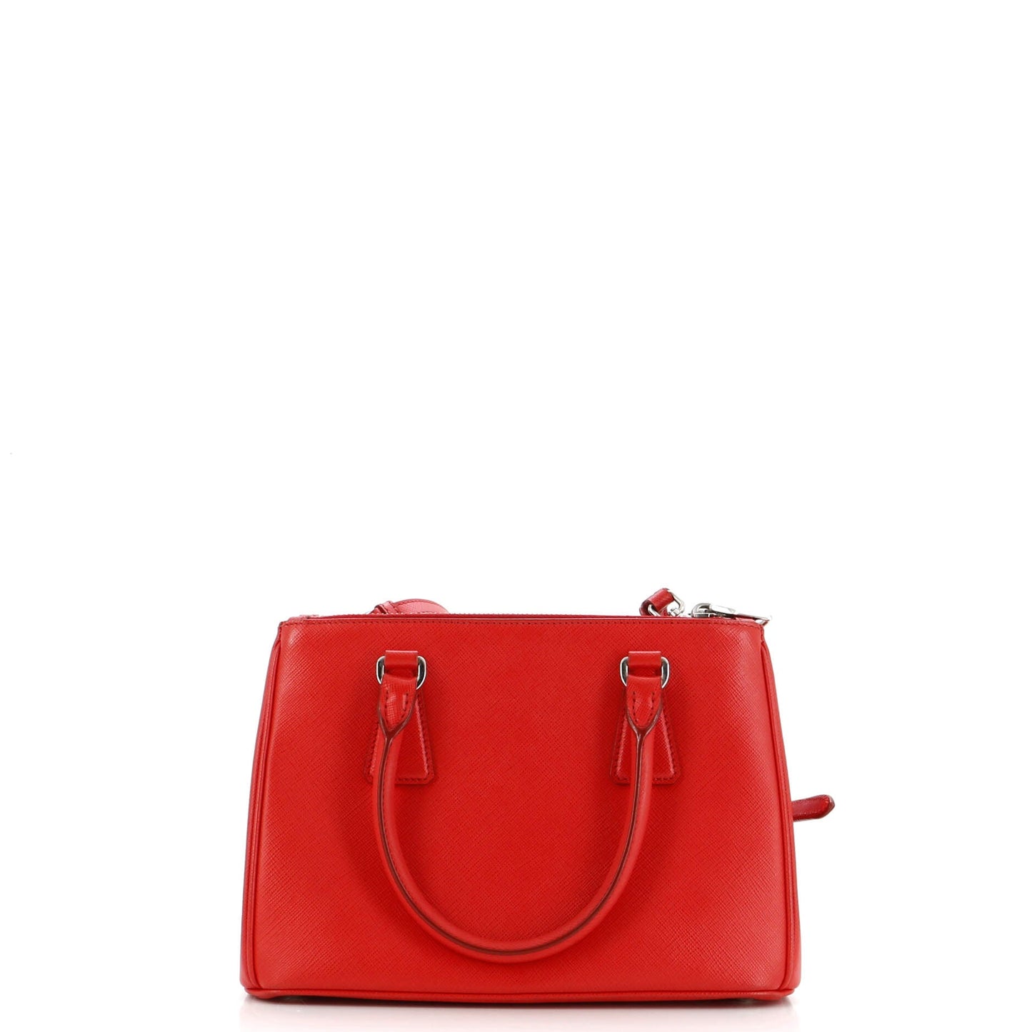 プラダ ガレリア ダブルジップ トートバッグ サフィアーノレザー スモール