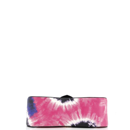 プラダ シドニー トップハンドルバッグ プリントレザー ラージ