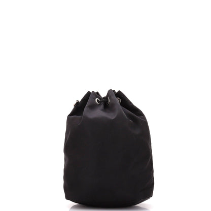 プラダ ドローストリング リストレット バケットバッグ テスート スモール