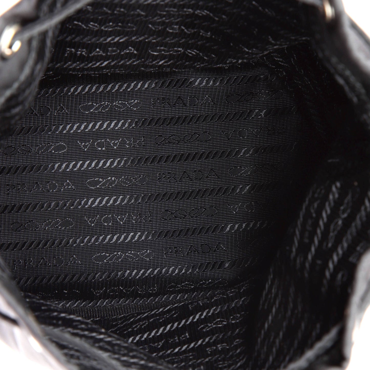 プラダ ドローストリング リストレット バケットバッグ テスート スモール