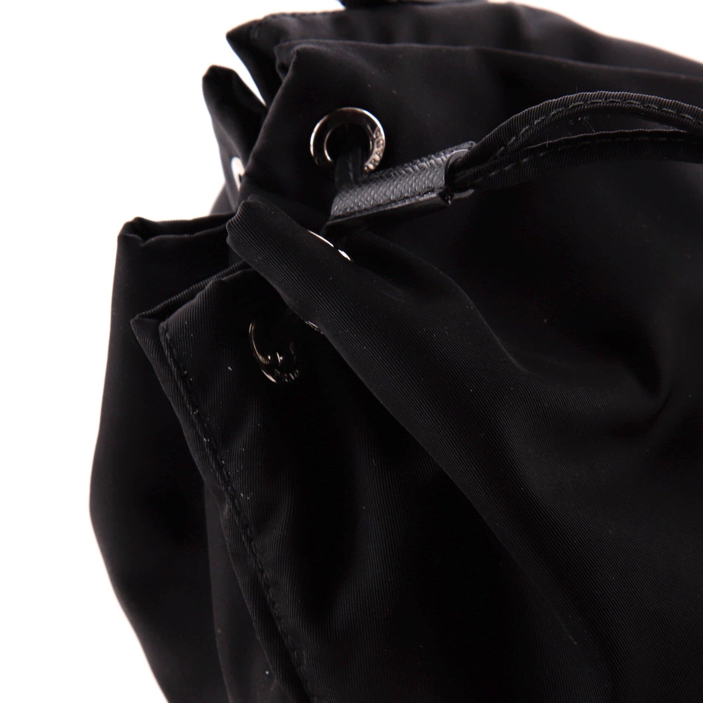 プラダ ドローストリング リストレット バケットバッグ テスート スモール