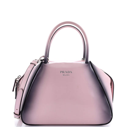 プラダ スーパーノヴァ ハンドバッグ ブラッシュドレザー ミディアム