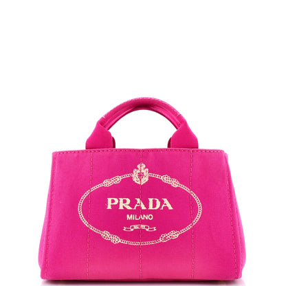 プラダ カナパ トートバッグ キャンバス ミニ