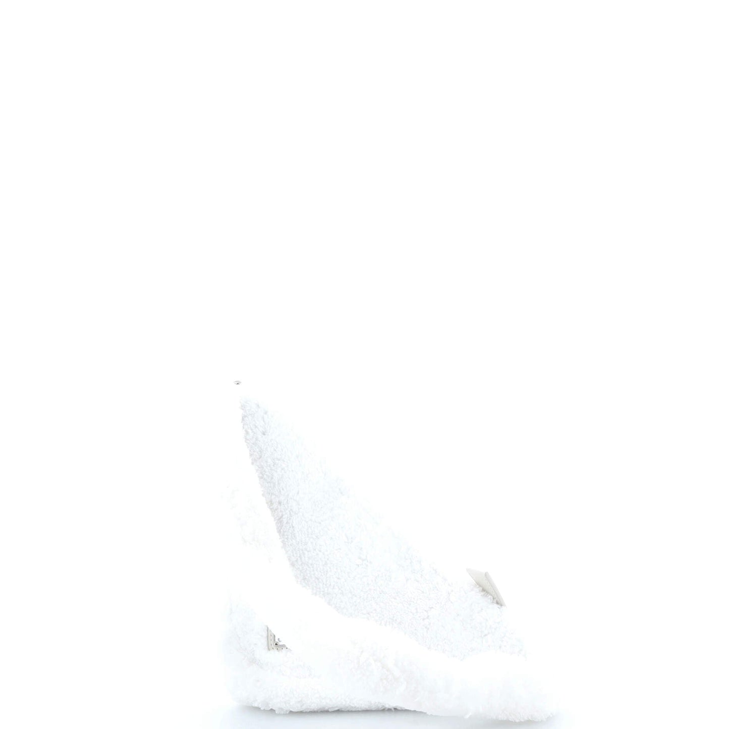 プラダ トライアングルロゴ ジップ クロスボディバッグ テリークロス スモール