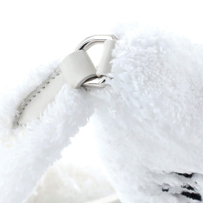 プラダ トライアングルロゴ ジップ クロスボディバッグ テリークロス スモール