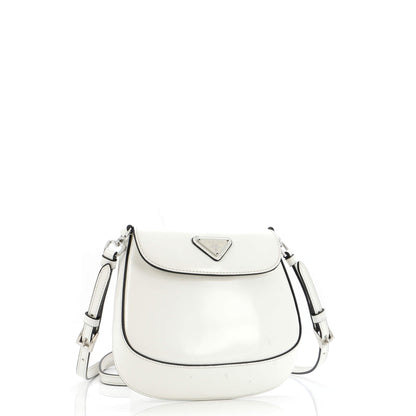 プラダ クレオ フラップ ショルダー バッグ Spazzolato レザー ミニ