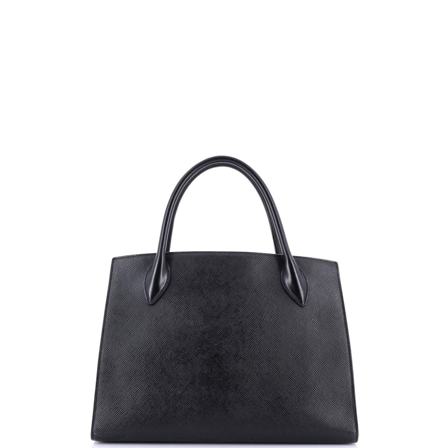 Prada Monochrome Tote Saffiano with City Calf Medium