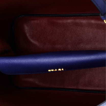 プラダ キュイール ダブルトート サフィアーノレザー ミディアム