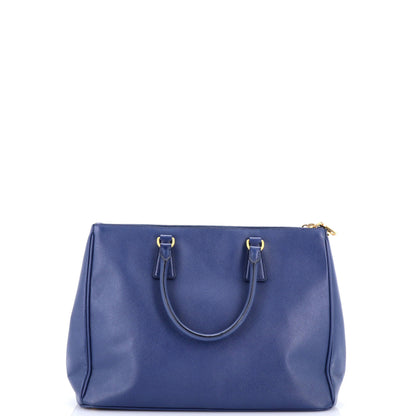 Prada Double Zip Lux Tote Saffiano Leather Large