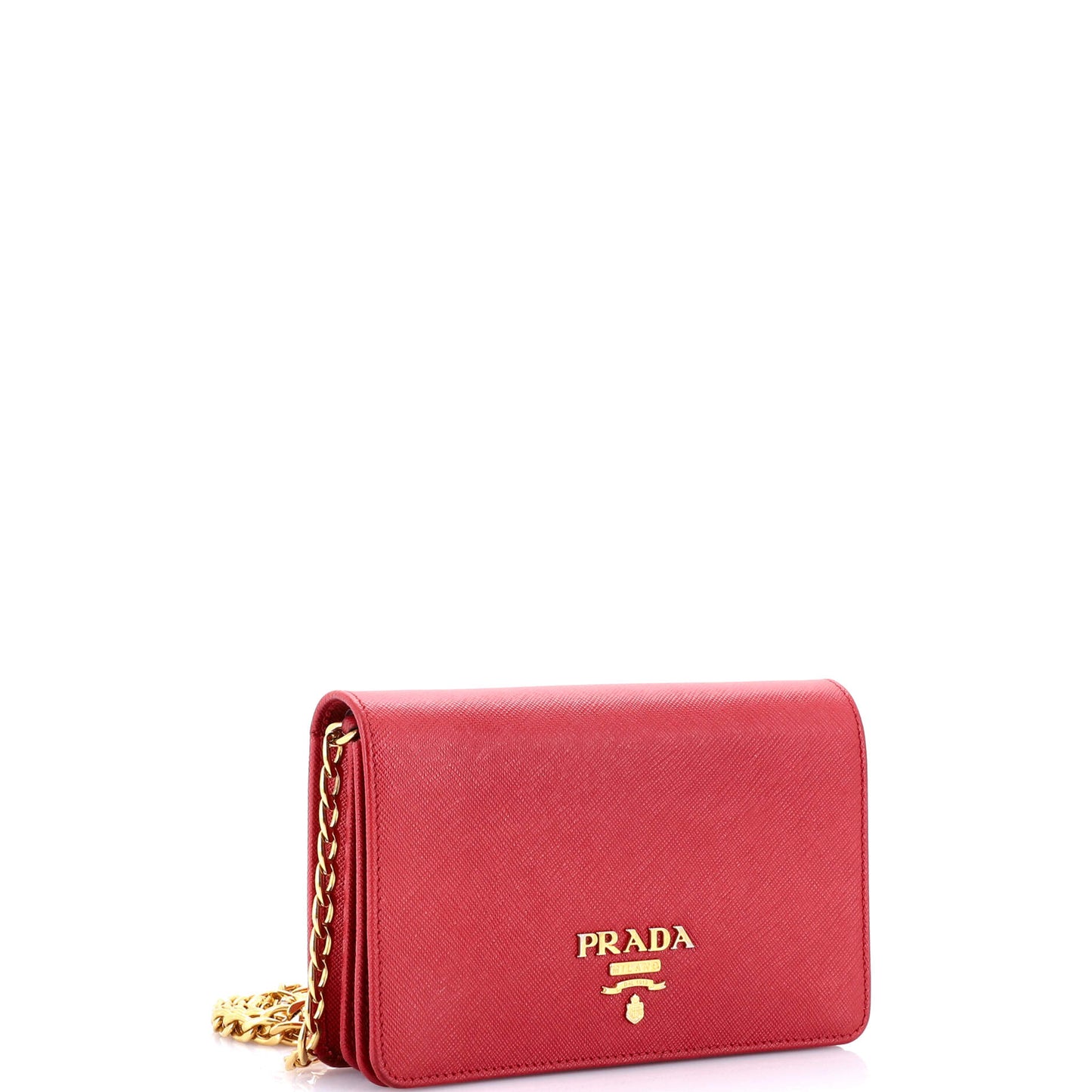 プラダ チェーンウォレット クロスボディ サフィアーノレザー