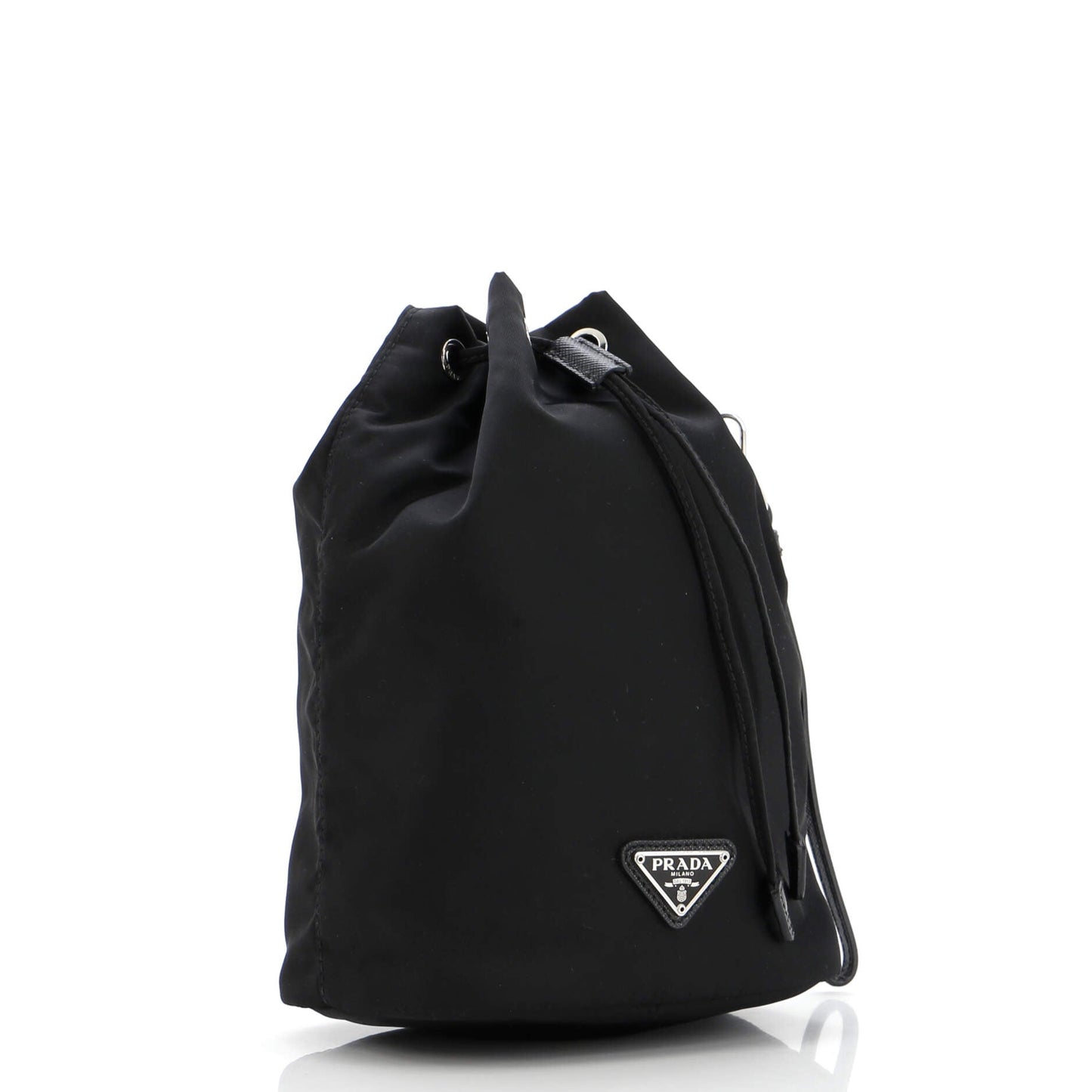 プラダ ドローストリング リストレット バケットバッグ テスート スモール
