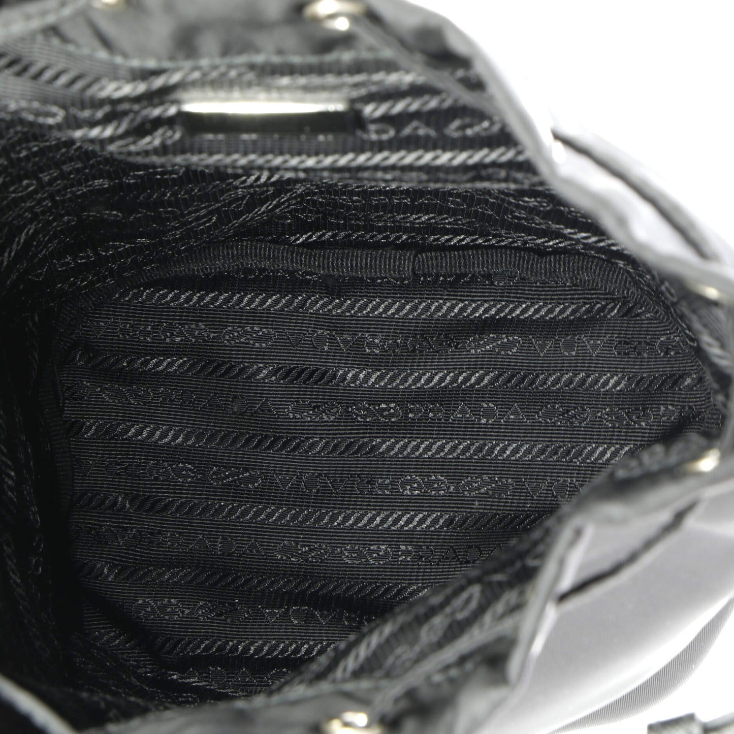 プラダ ドローストリング リストレット バケットバッグ テスート スモール