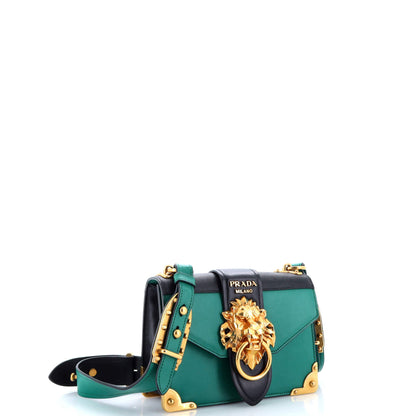 プラダ アニマリエ カイエ クロスボディバッグ シティカーフ＆サフィアーノ スモール