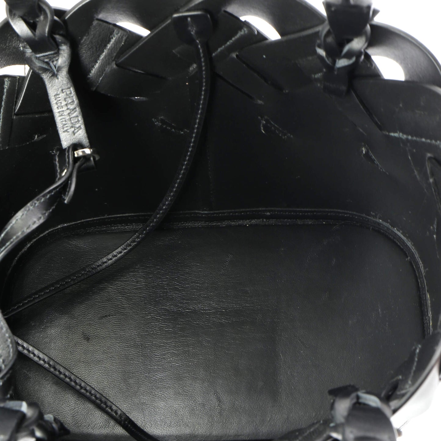 プラダ トレス トート レザー スモール