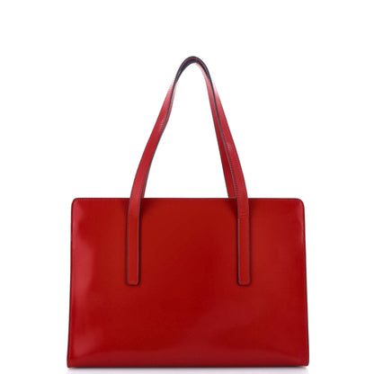 プラダ リ・エディション 1995 トップハンドル トート スパッツォラート レザー ミディアム