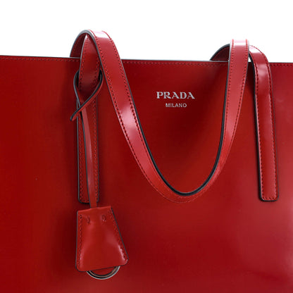 プラダ リ・エディション 1995 トップハンドル トート スパッツォラート レザー ミディアム
