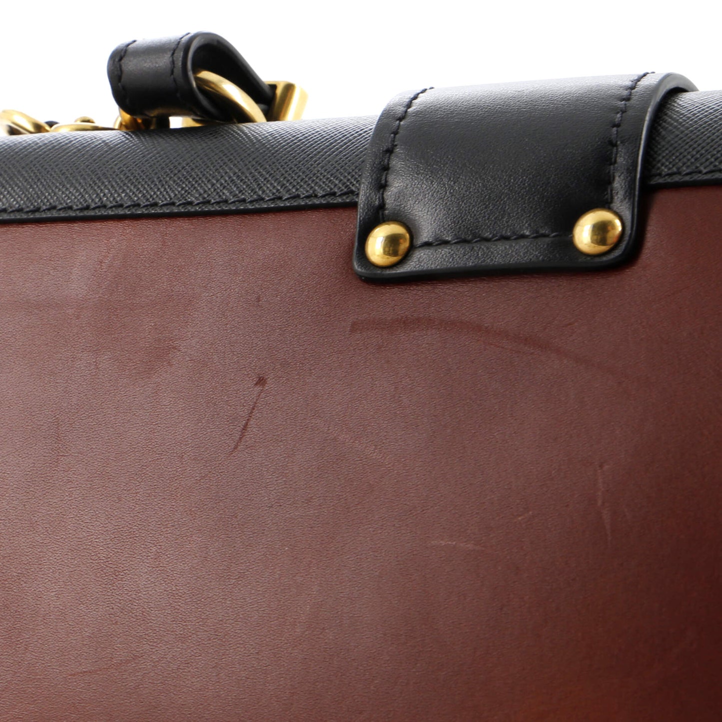 プラダ アニマリエ カイエ コンバーチブル ショルダーバッグ シティ カーフ＆サフィアーノ ミディアム