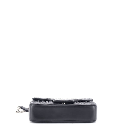 プラダ チェーンフラップショルダーバッグ ナッパゴーフル スモール