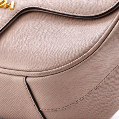 プラダ パティーナ フラップ ショルダーバッグ サフィアーノレザー スモール