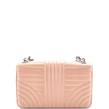 プラダ チェーンフラップショルダーバッグ ダイアグラム キルティングレザー ミディアム