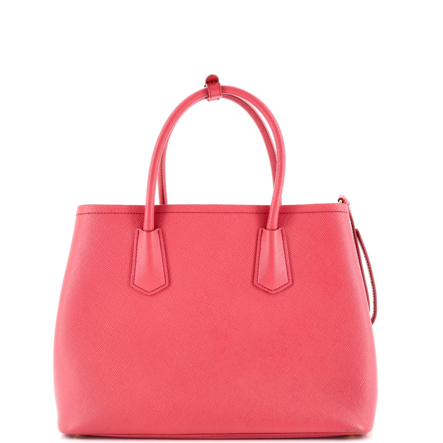 プラダ キュイール ダブルトート サフィアーノレザー ミディアム