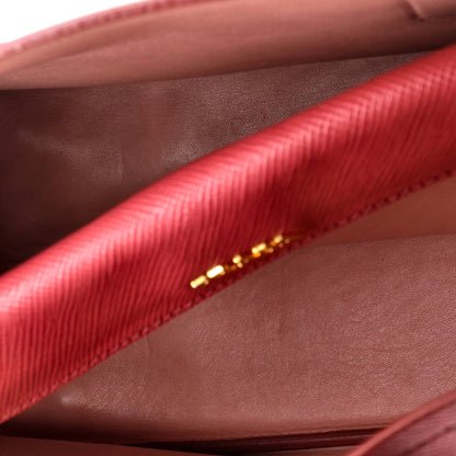 プラダ キュイール ダブルトート サフィアーノレザー ミディアム