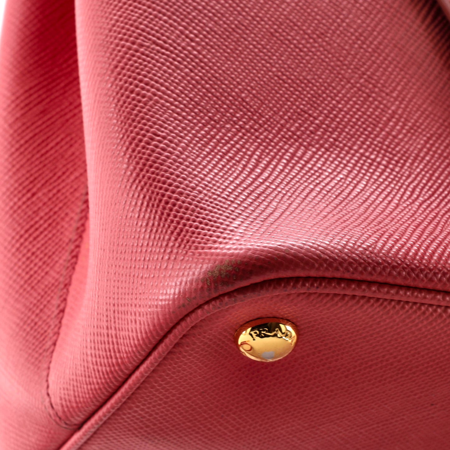 プラダ キュイール ダブルトート サフィアーノレザー ミディアム