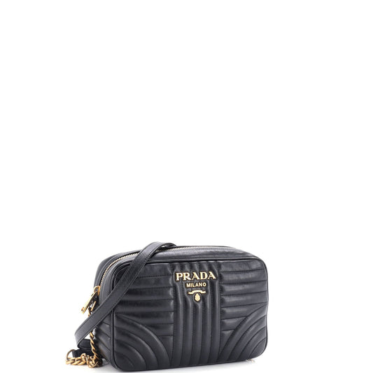 Prada Camera Bag Diagramme Quilted Leather Small