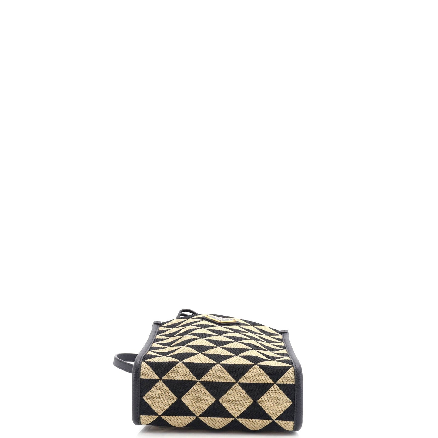 プラダ シンボレ ショッパー トート ジャカード ミニ